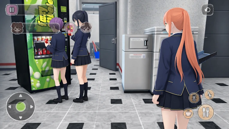 Anime Life High School Sim 3d Image