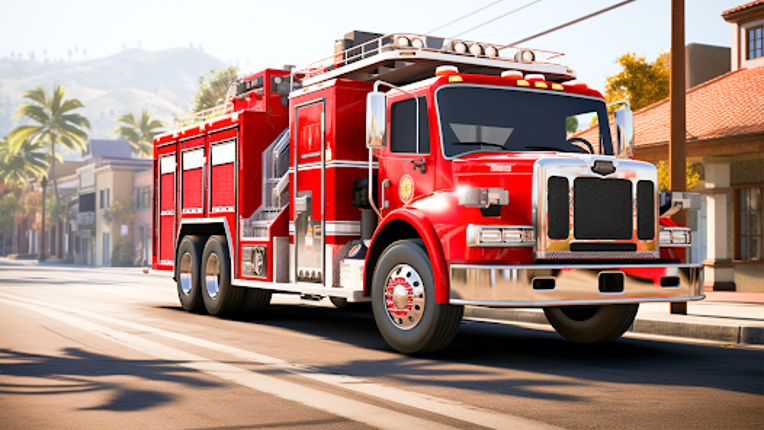 Fire Truck Simulator Game Image
