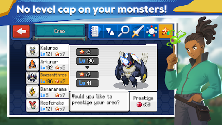 EvoCreo2: Monster Trainer RPG screenshot