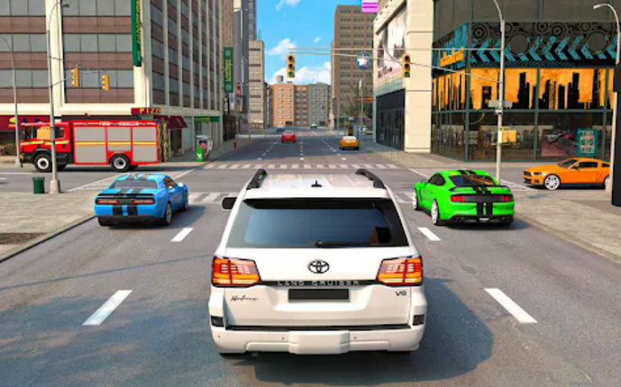 Crazy Prado Parking Car Games screenshot