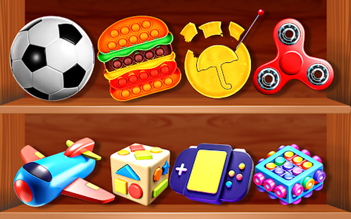 Antistress Pop it Fidget Games Image