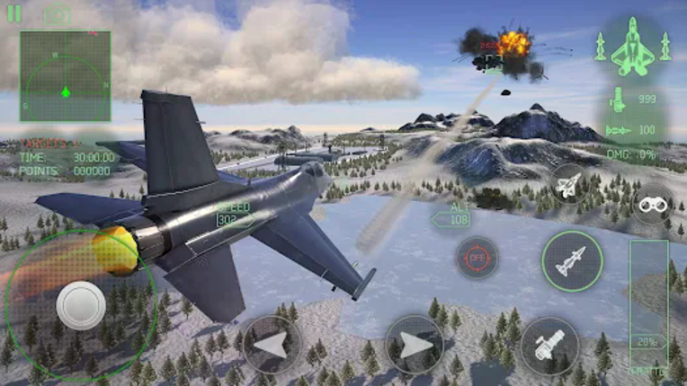 Fighter Jet Combat : Warzone screenshot