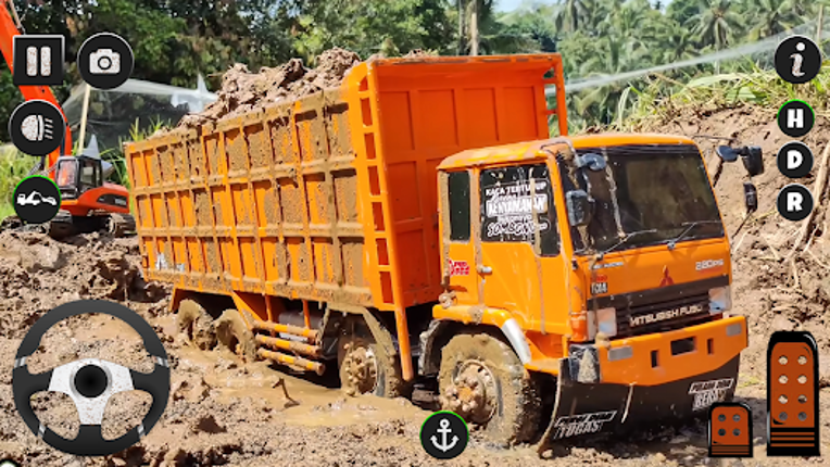 Offroad Mud Cargo Truck Driver screenshot