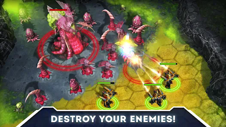 Galaxy Control: 3D strategy screenshot