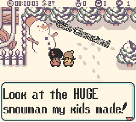 A Quiet Winter Walk Home screenshot