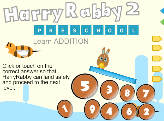 Games like HarryRabby Preschool Math - Addition within 10