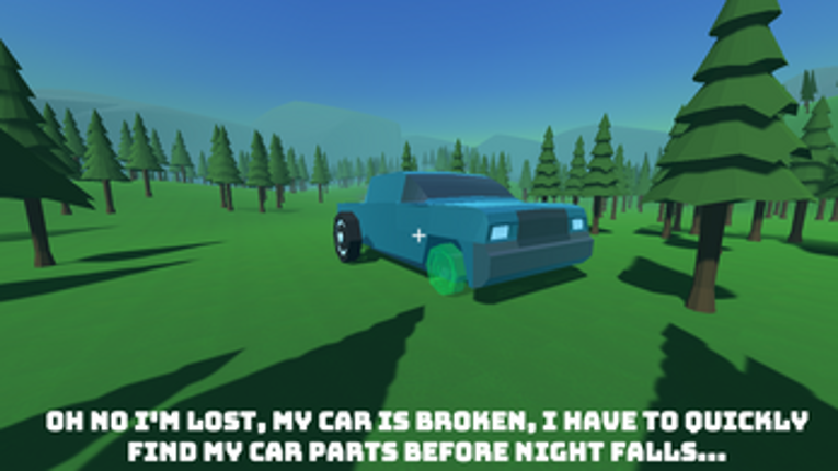 Lost Alone In The Forest. screenshot