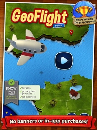 GeoFlight Europe Pro screenshot