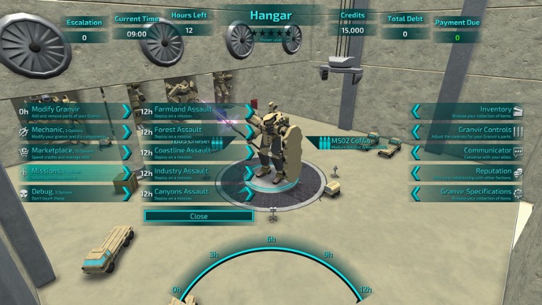 Granvir: Zero Front screenshot