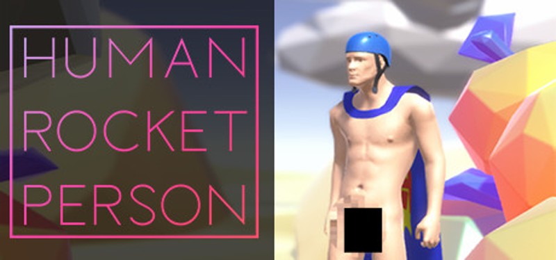 Human Rocket Person Image