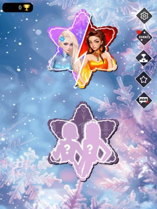 Ice & Fire Princess Dress Up screenshot