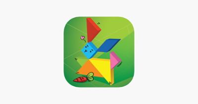 Kids Learning Puzzles: Wild Animals, K12 Tangram Image