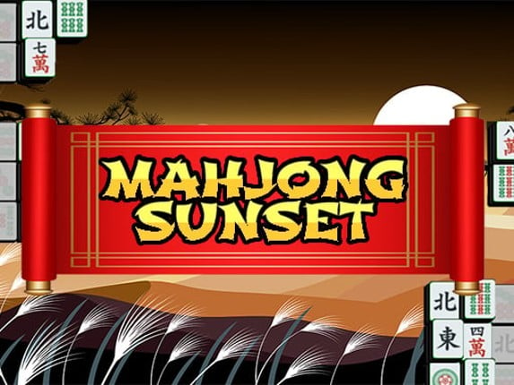 Mahjong Sunset Game Cover