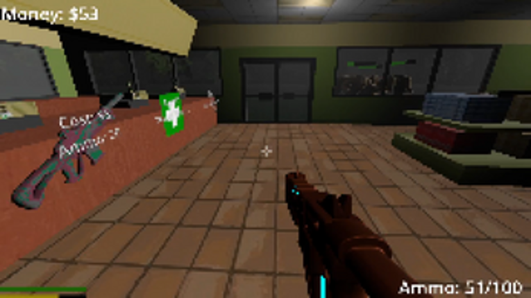 MCS1653 Project 4 FPS: Zombie Zapper Image