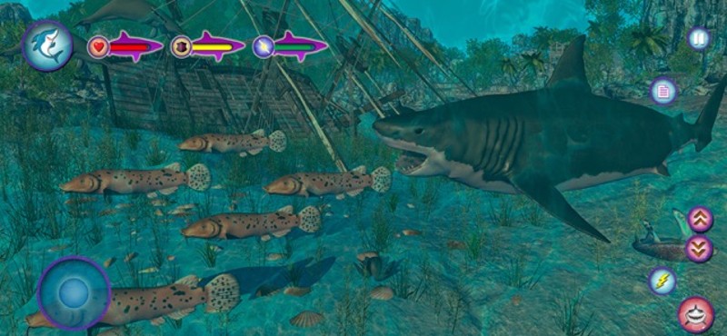 Megalodon Shark Fish Attack screenshot