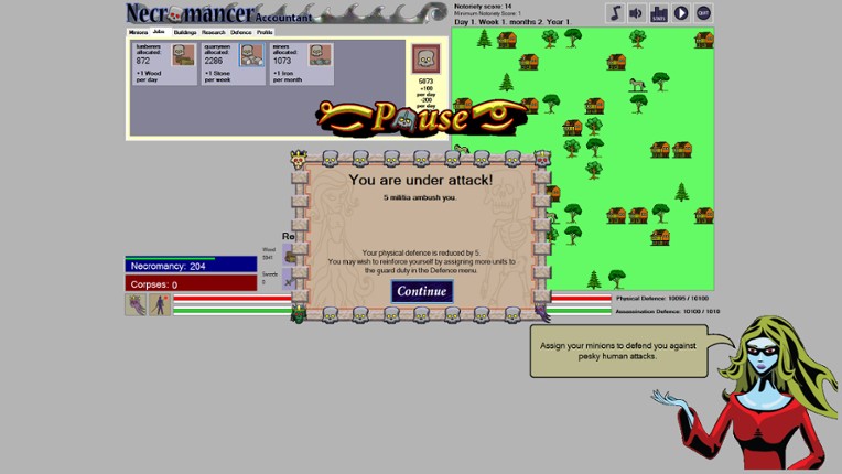 Necromancer Accountant screenshot