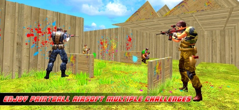 Paintball Combat Arena Shooter screenshot