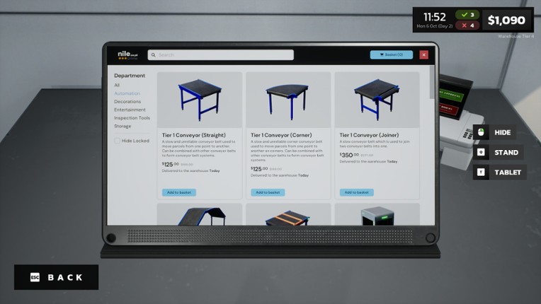 Parcel Simulator screenshot
