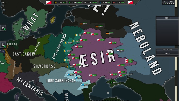 States of Power screenshot