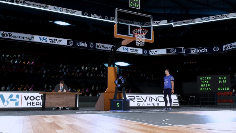 VR Basketball: Training Challenge screenshot