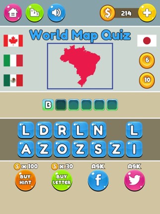 World Map Quiz 2025 Image