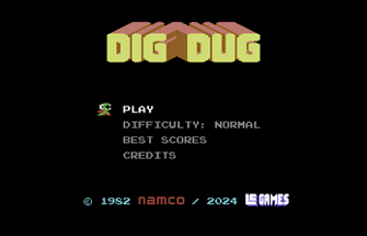 Dig Dug (C64) Image