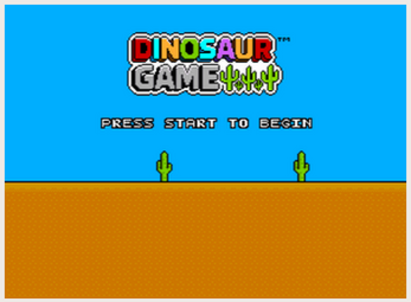 Dinosaur Game (Sega Genesis / Mega Drive) screenshot