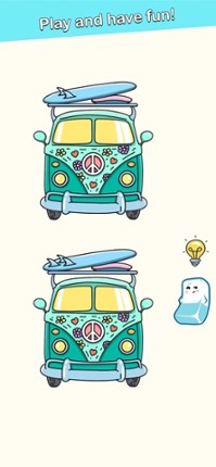 Erase the Difference Puzzle screenshot