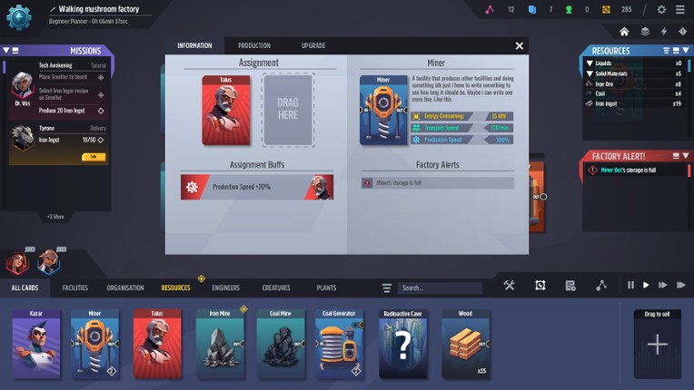 Factory Planner: Prologue - First Sparks screenshot