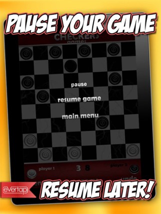 Free Checkers Game screenshot