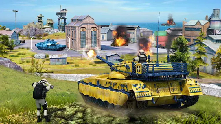 Tank Battle Army Games 2023 screenshot