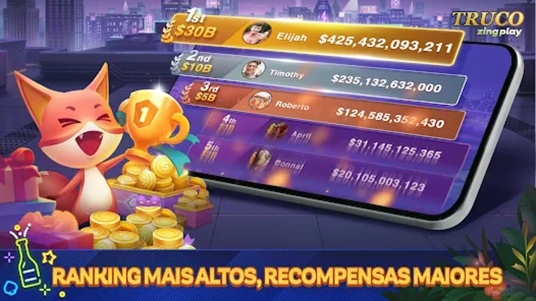 Truco ZingPlay: Jogo de cartas screenshot