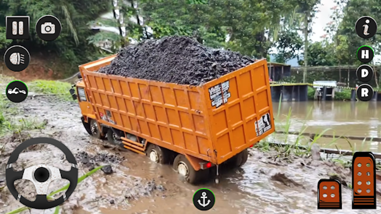 Offroad Mud Cargo Truck Driver screenshot