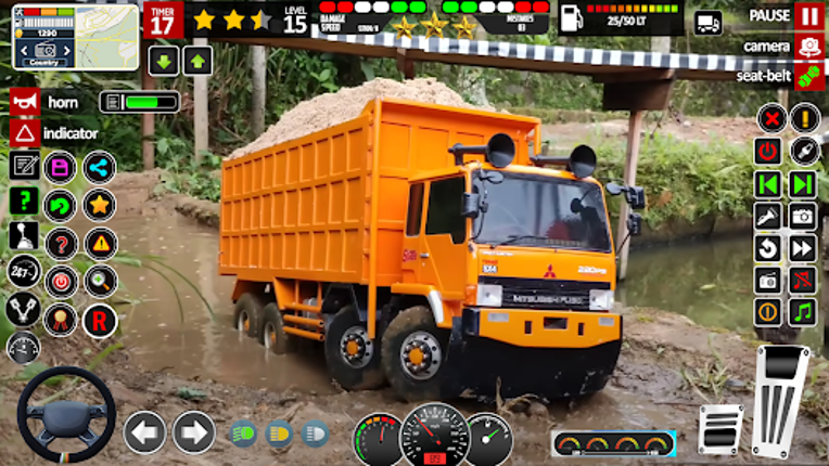 Offroad Mud Cargo Truck Driver screenshot