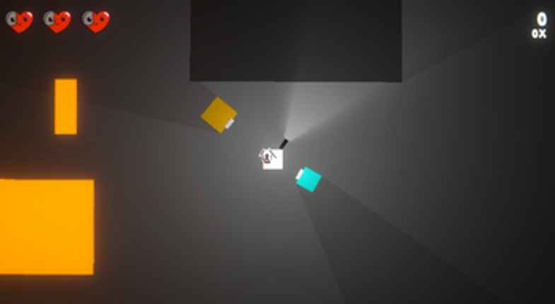 Cubey the Horrified Ai, and I screenshot