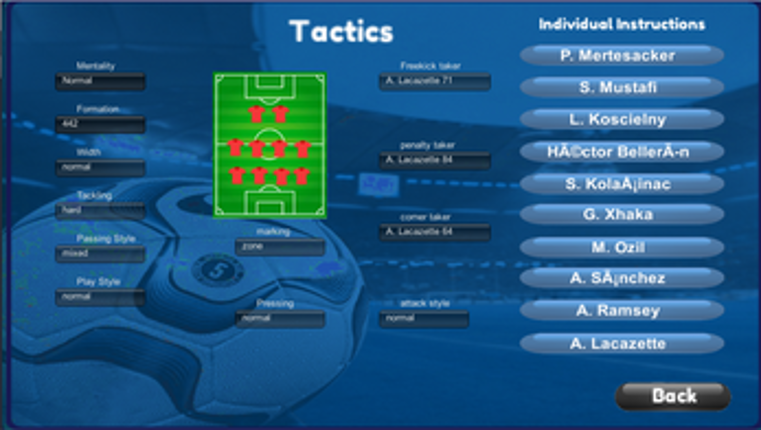 Tattorn Football Manager 3d screenshot