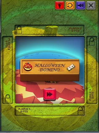 Halloween dominos puzzle 2017 screenshot