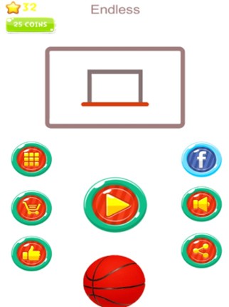 Hot Basketball:The kEtchApp Mordem Basketball Game screenshot