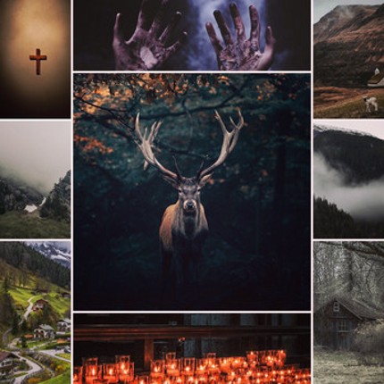 Lamb, Stag & Wolf Image