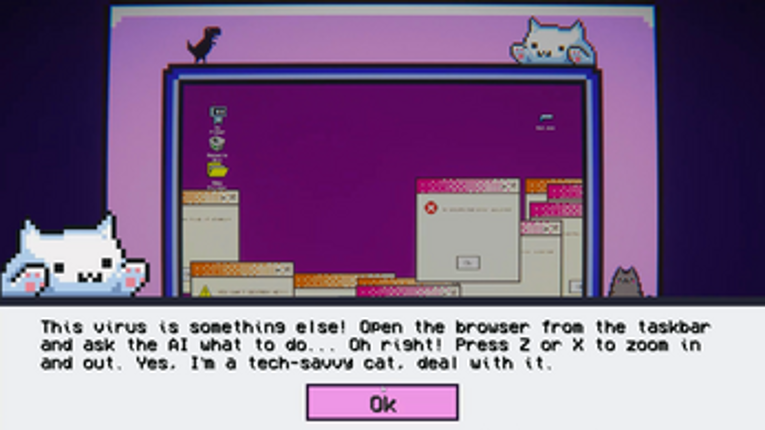 Meowbit Invader screenshot