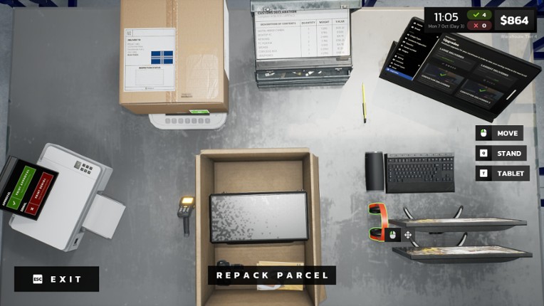 Parcel Simulator screenshot