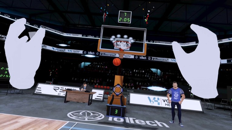 VR Basketball: Training Challenge screenshot