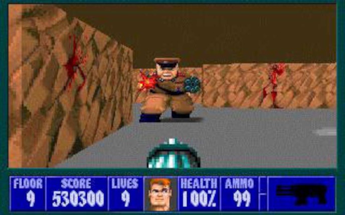 Wolfenstein 3D screenshot
