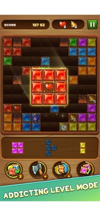 Wood block puzzle blast screenshot