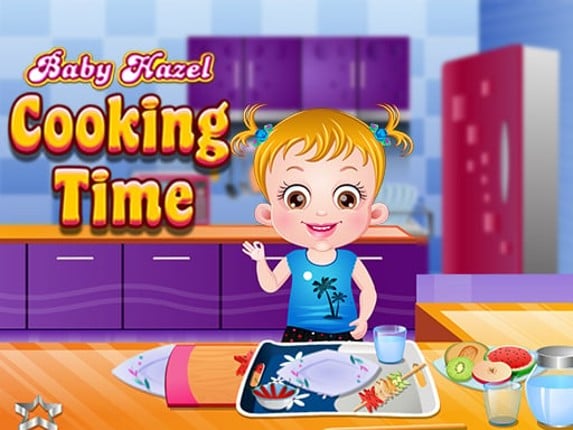 Baby Hazel Cooking Time Game Cover