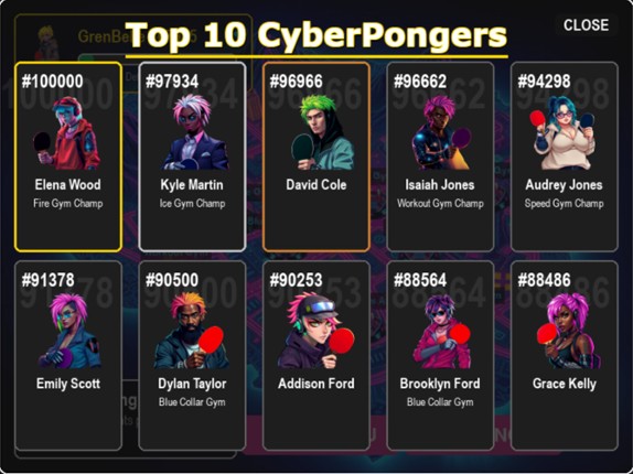 CyberPong AI screenshot