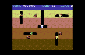 Dig Dug (C64) Image