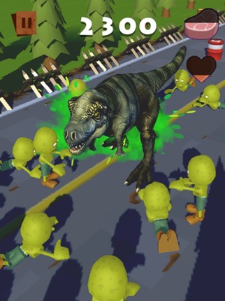 Dinosaur VS Zombie Image