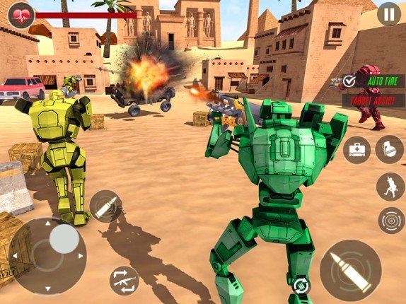 Epic Battle Robot Sim War Game screenshot