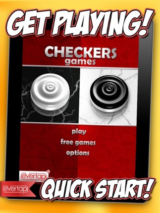Free Checkers Game screenshot